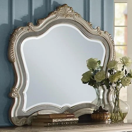 Mirror with Traditional Frame